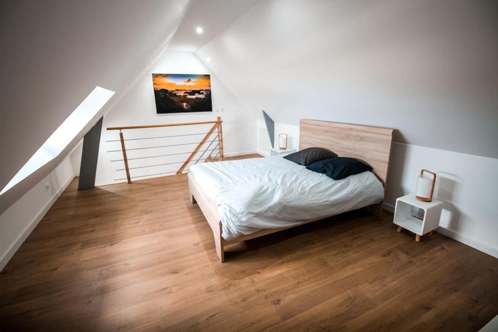 Appart-Duplex Vue Mer Panoramique Balcon & Piscine Proche Commerce Penmarcʼh Zewnętrze zdjęcie