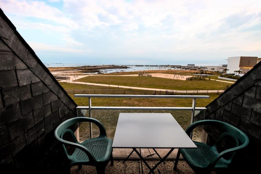 Appart-Duplex Vue Mer Panoramique Balcon & Piscine Proche Commerce Penmarcʼh Zewnętrze zdjęcie