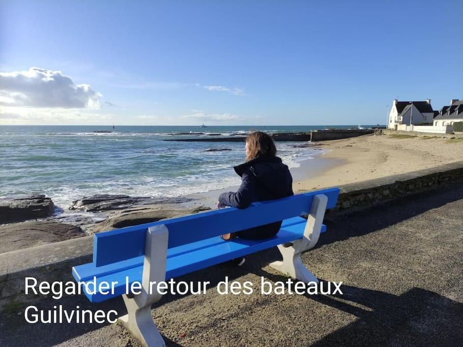 Appart-Duplex Vue Mer Panoramique Balcon & Piscine Proche Commerce Penmarcʼh Zewnętrze zdjęcie
